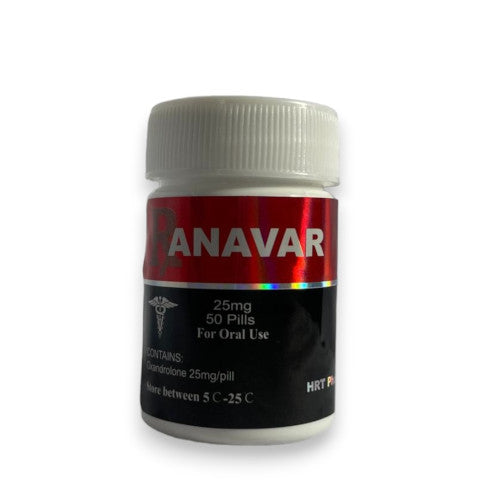 ANAVAR - 25 mg - 50 Pills